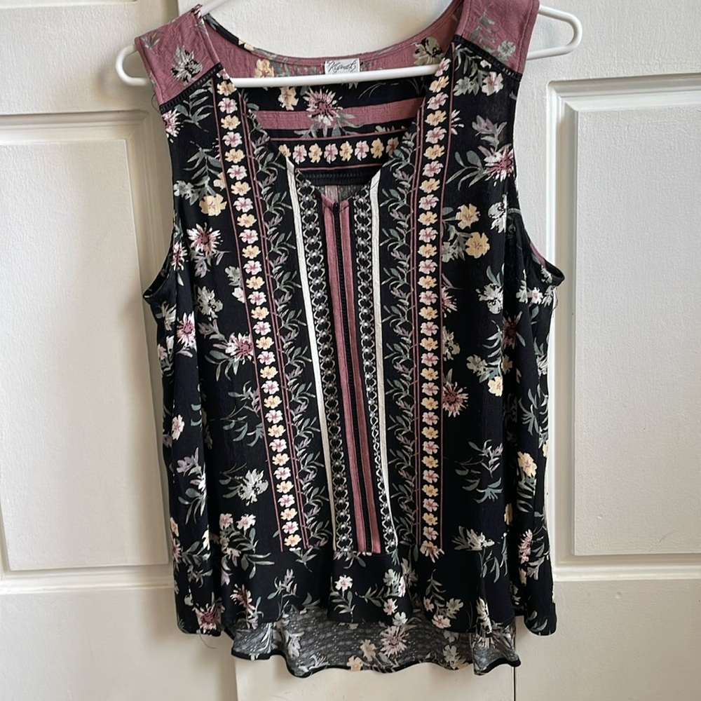 Boho style tank top